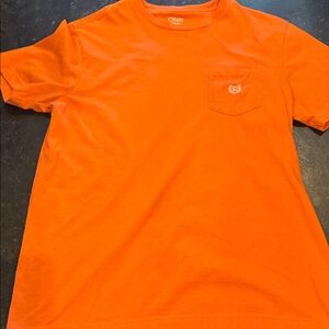 Chaps Men's Vibrant Orange Short Sleeve Tee